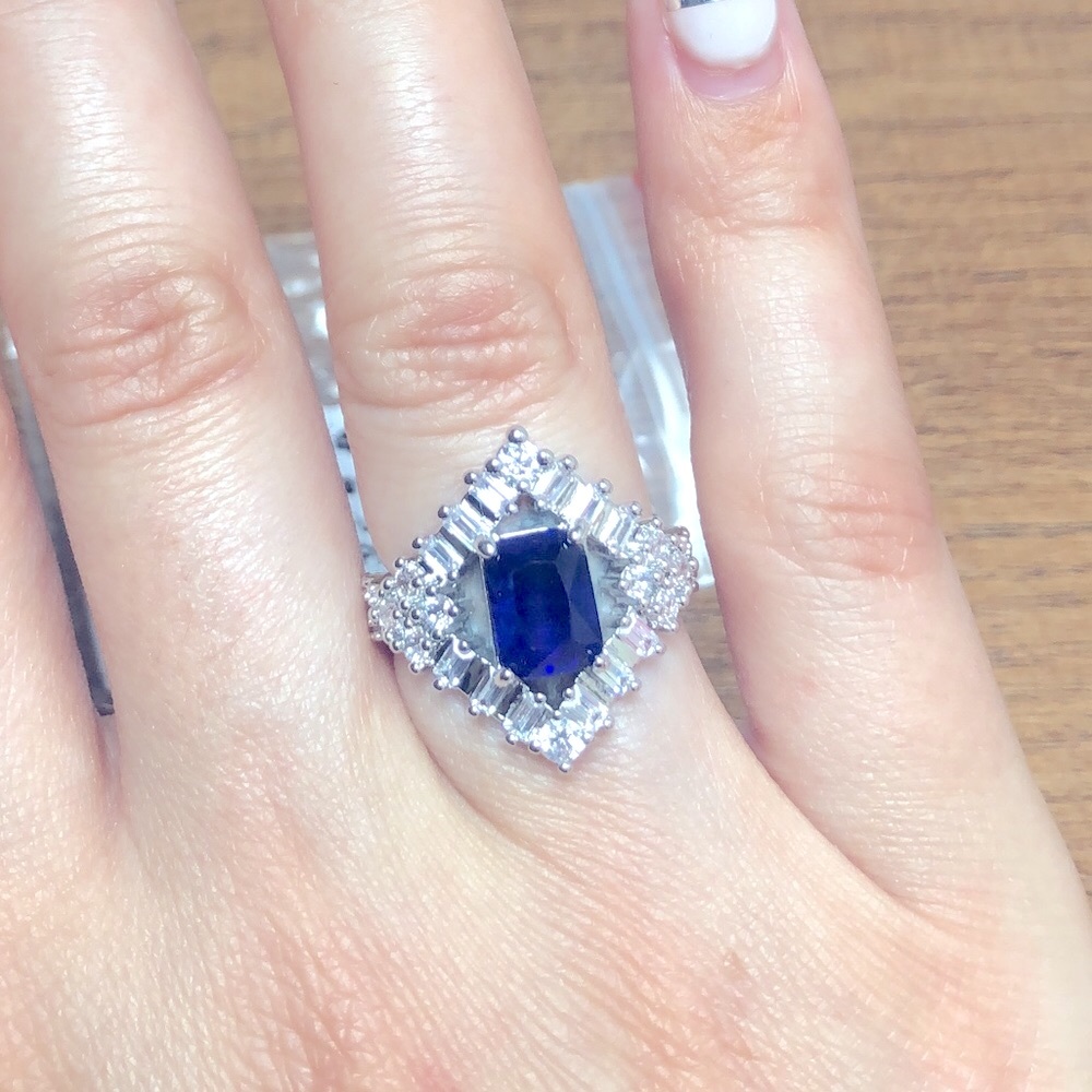 Sapphire Stone Ring